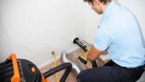 Professional dryer vent cleaning in a Port St. Lucie