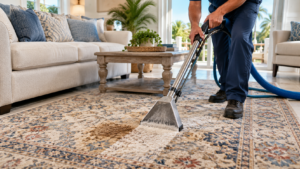 area rug stain removal in Port St. Lucie